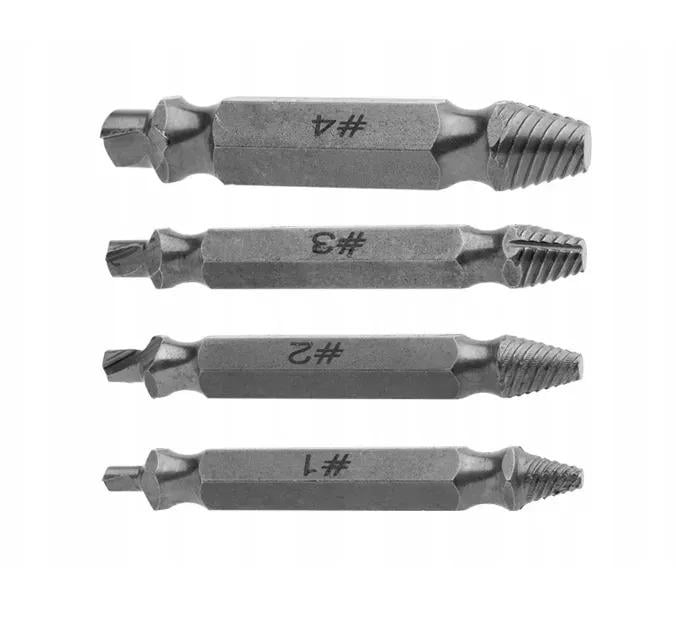 Набір екстракторів HSS для вилучення шурупів болтів 6 шт. (10035322111) - фото 4 Набір екстракторів HSS для вилучення шурупів болтів 6 шт. (10035322111) - фото 4