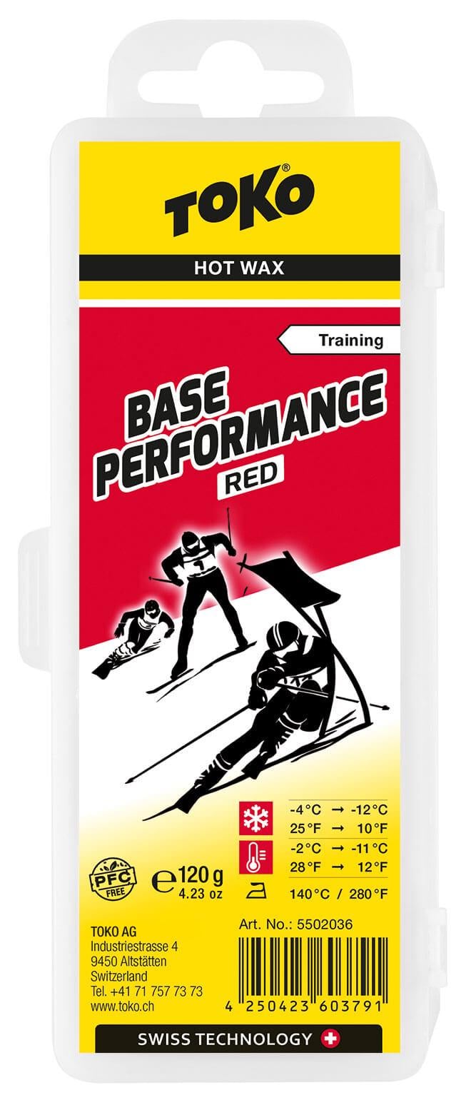 Парафин углеводородный Toko Base Performance 120гр Red (1052-550 2036)