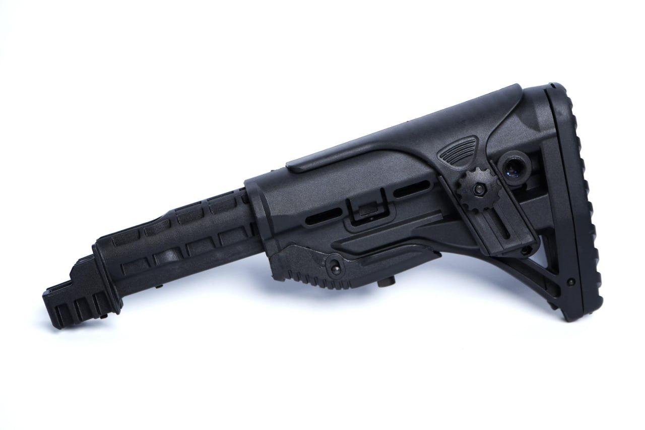 Приклад телескопічний з адаптером FAB Defense для АК/47/АКМ з регульованою щокою