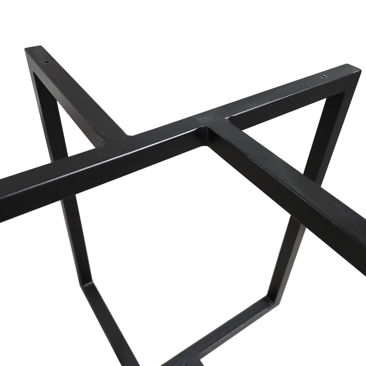 Каркас для журнального столу з металу 450х450 мм H 450 мм Чорний (1106) - фото 6 Каркас для журнального столу з металу 450х450 мм H 450 мм Чорний (1106) - фото 6