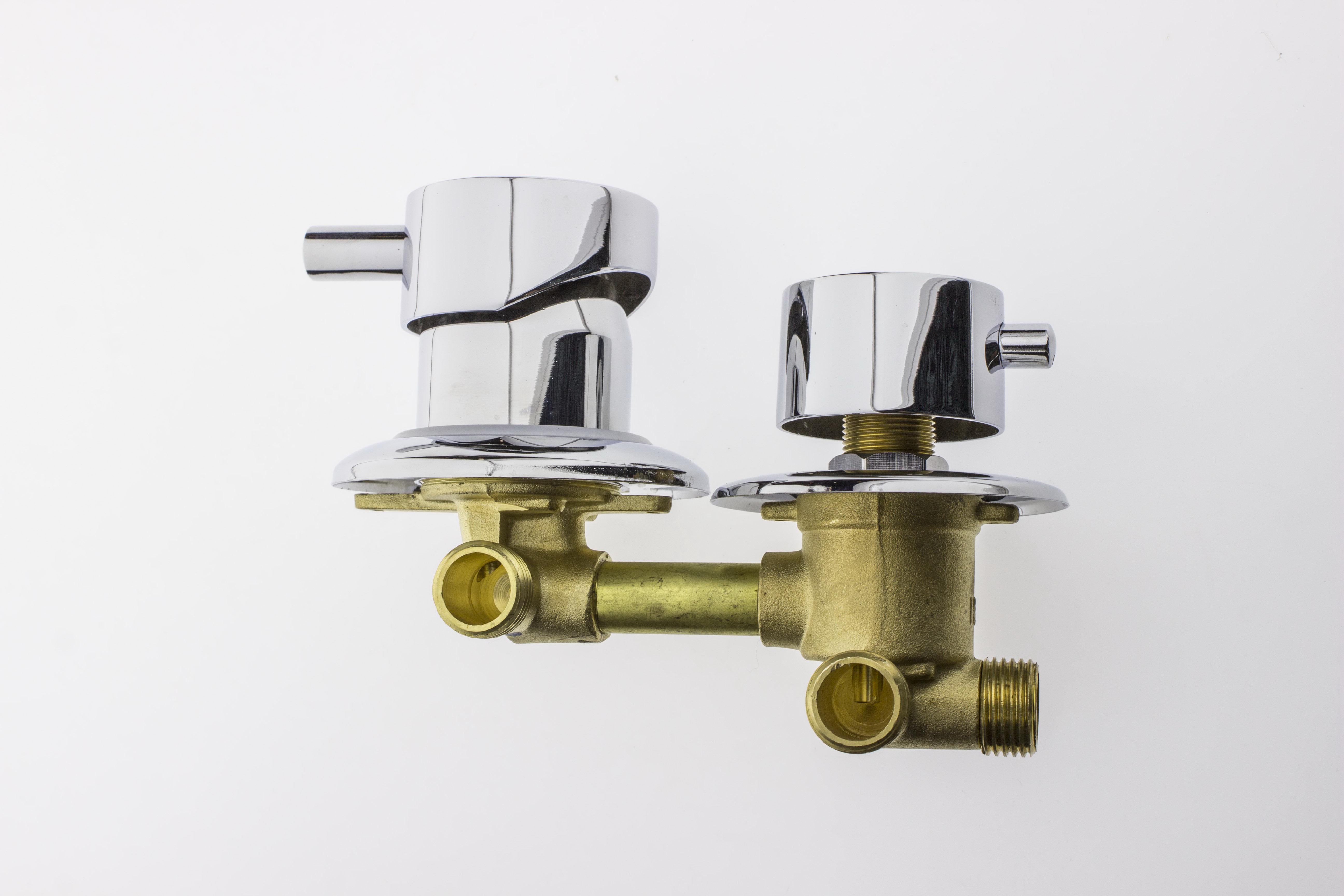 Змішувач для душової кабіни Г-3\8 (12596777) - фото 3 Змішувач для душової кабіни Г-3\8 (12596777) - фото 3