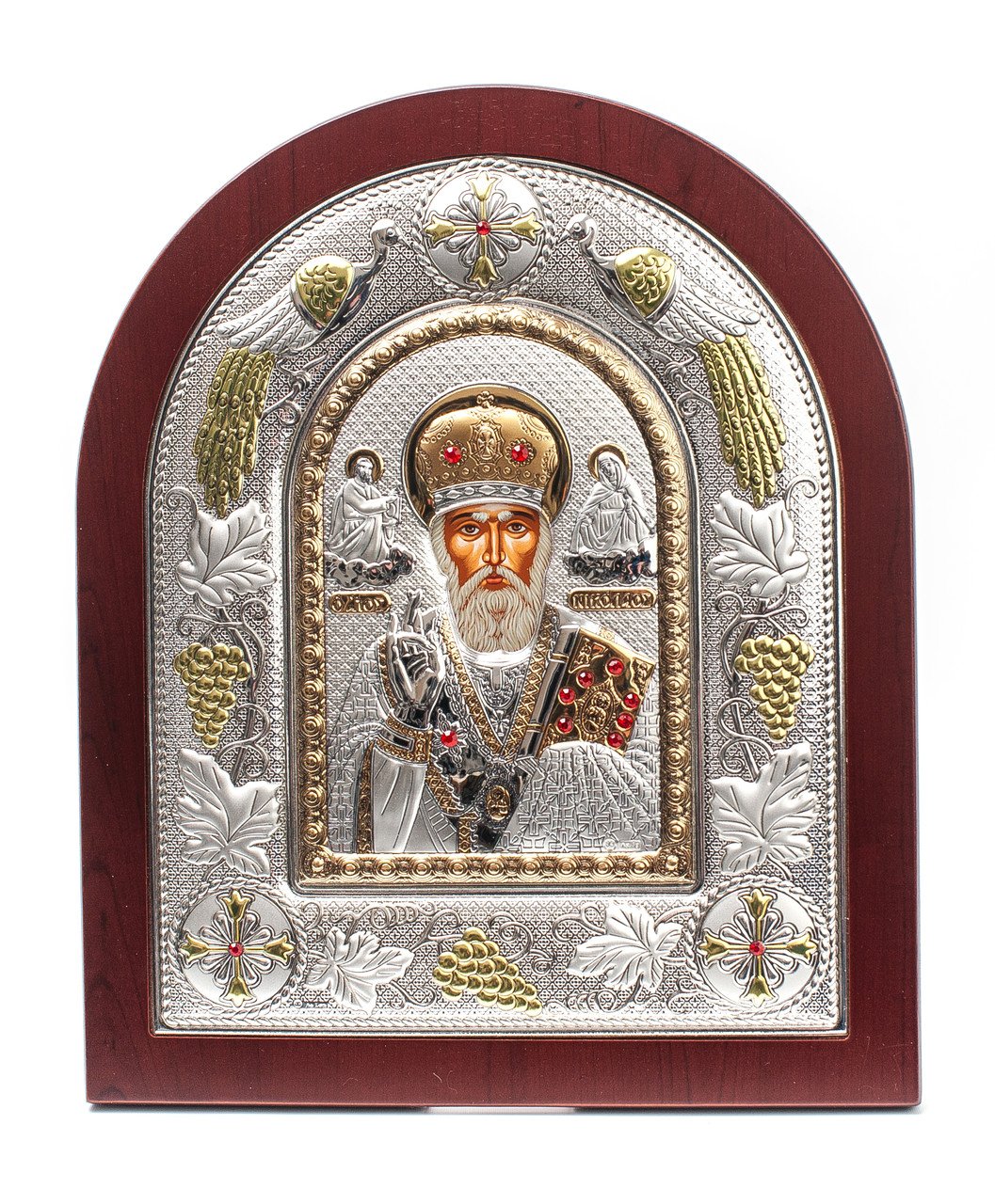 ᐉ Икона Святой Николай Чудотворец 29х24 см (MA/E3108/AX)