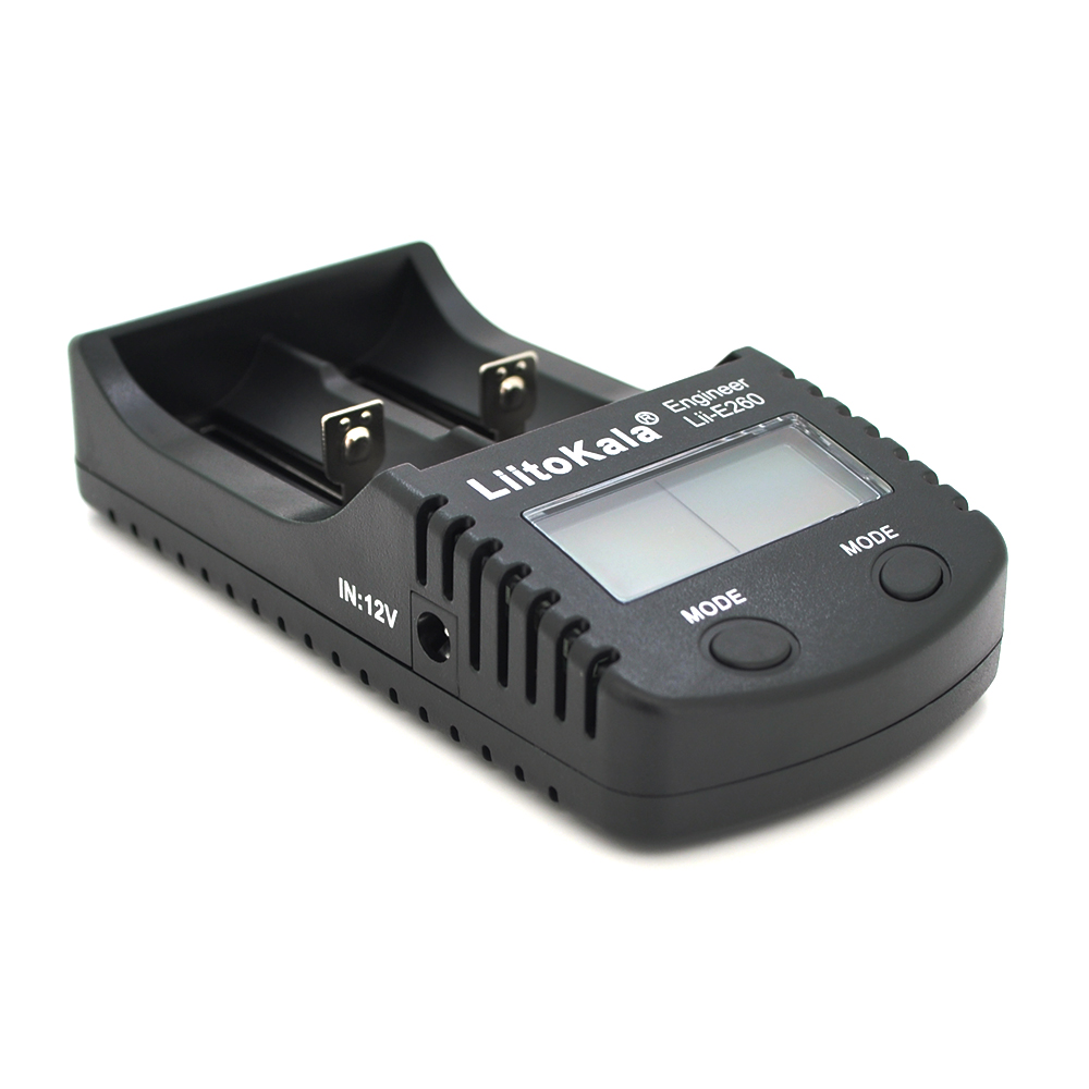 Зарядное устройство Liitokala Lii-260 2 канала LCD дисплей для Li-ion/Ni-MH/Ni-Cd аккумуляторов быстрая зарядка (18691) Зарядное устройство Liitokala Lii-260 2 канала LCD дисплей для Li-ion/Ni-MH/Ni-Cd аккумуляторов быстрая зарядка (18691)