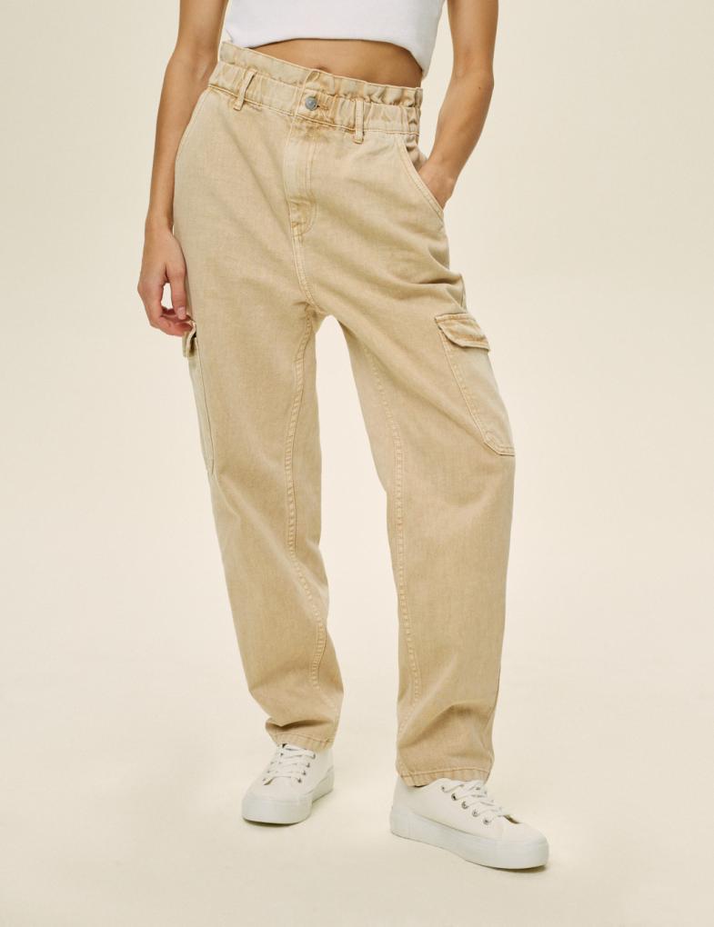 Джинси жіночі Diverse GABE р. 38 Кам'яно-бежевий (5902598977113) - фото 3