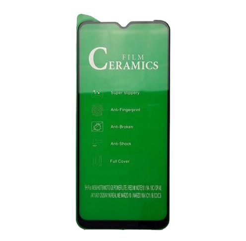 Защитное стекло Ceramic для Xiaomi Redmi A1/A1 Plus/A2/A2 Plus/Poco C50 Black (17784) - фото 1