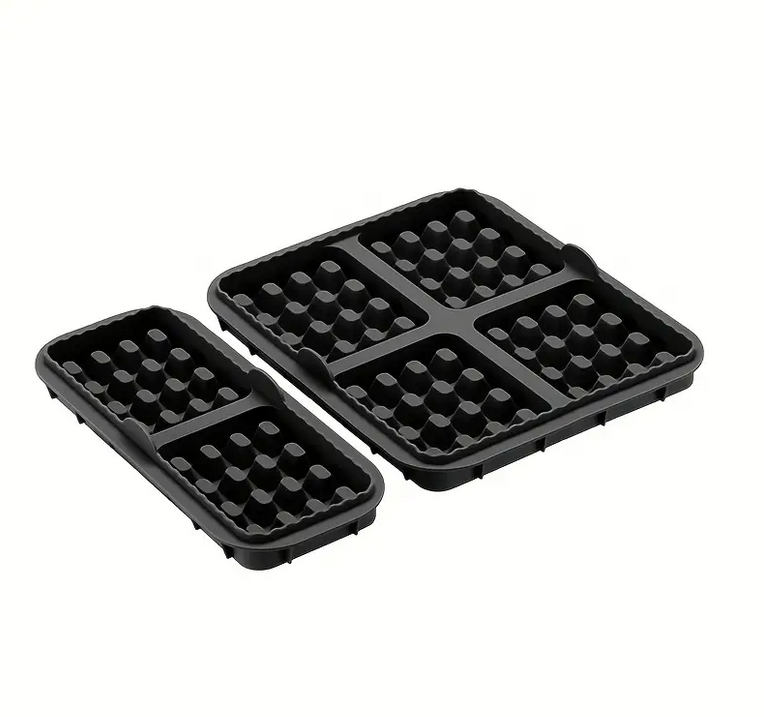 Форма силіконова для вафель у подвійних мультипечах Чорний (SAM-5675)