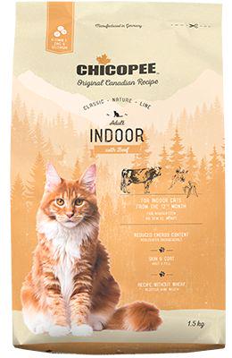 Корм сухий для котів Chicopee CNL Cat Indoor Beef 1,5 кг (017978)