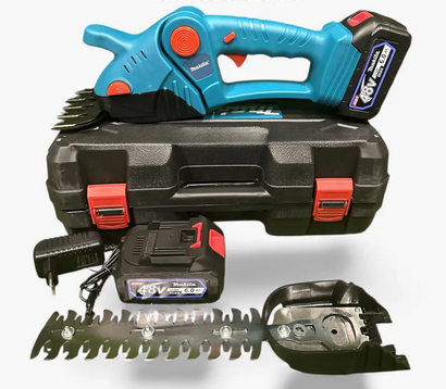 Кусторез аккумуляторный 48В 6А/ч 110/200мм Голубой (DUM111SYX)