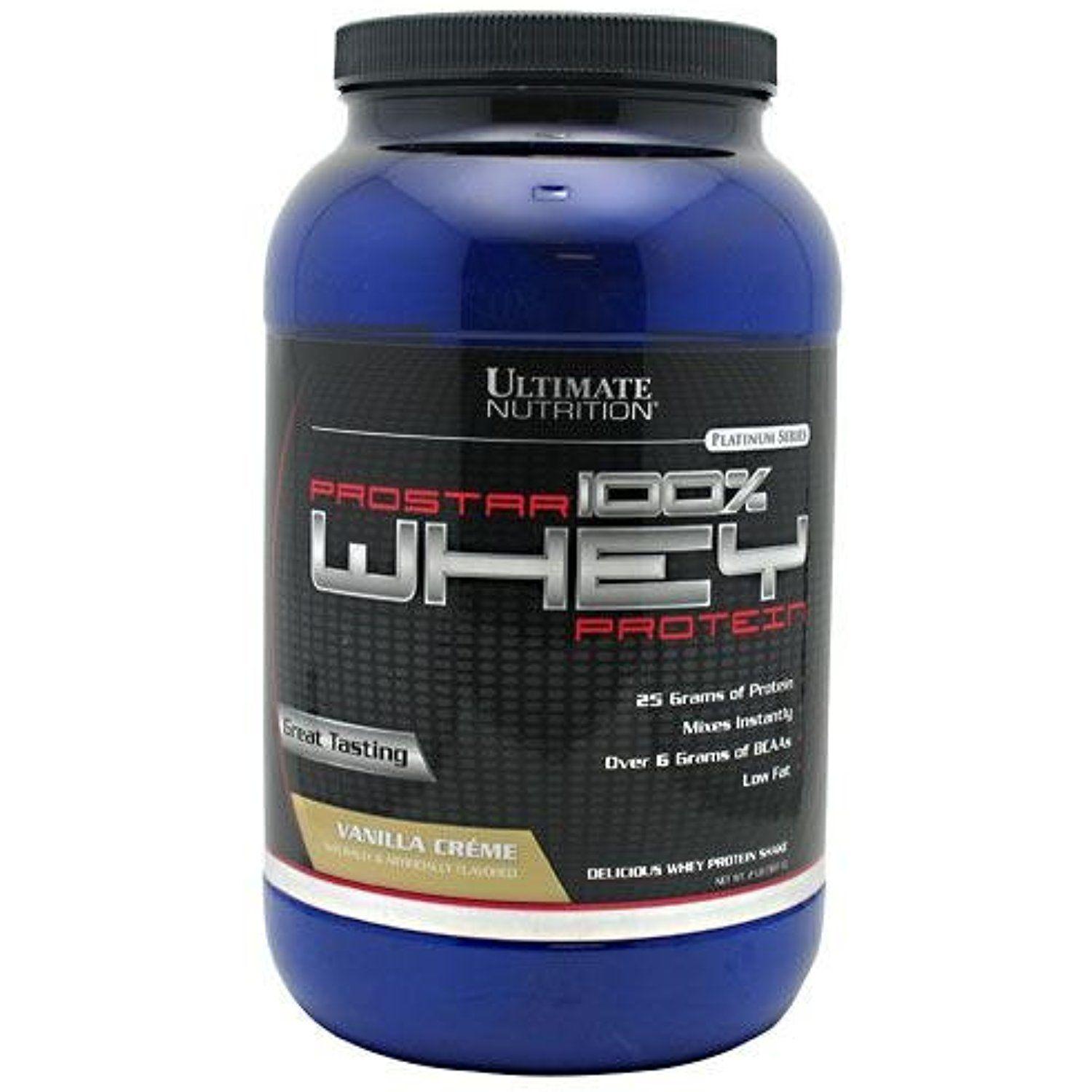 ᐉ Протеин Ultimate Prostar Whey Protein Vanilla Cream 908 г (00000010243)