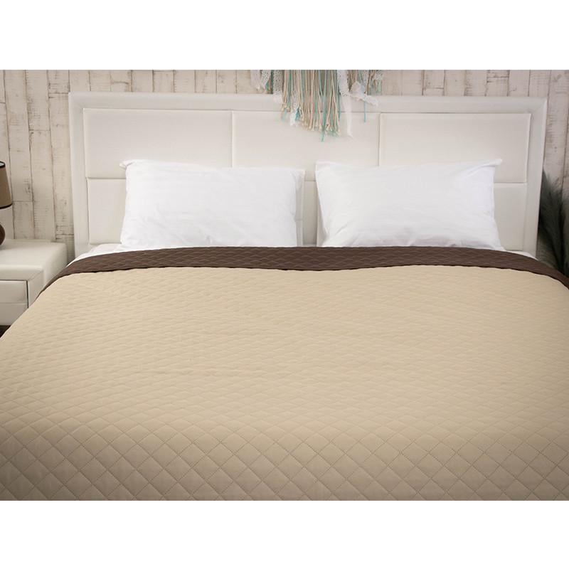 Покривало двостороннє Руно Барселона 150x212 см Шоколадний/Молочний (28092393) - фото 7 Покривало двостороннє Руно Барселона 150x212 см Шоколадний/Молочний (28092393) - фото 7