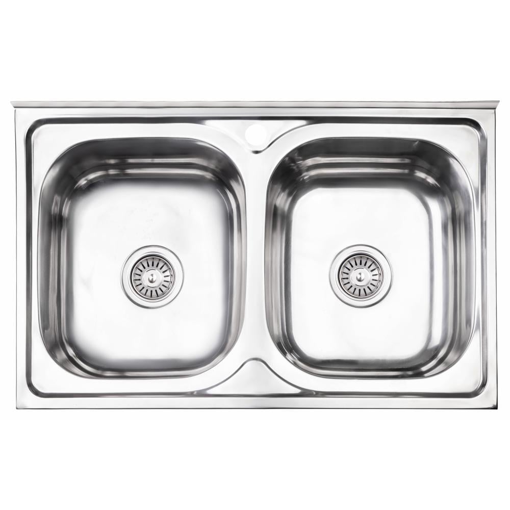 Кухонная мойка Lidz 5080 Polish 0,8 мм (LIDZ5080LPOL06)