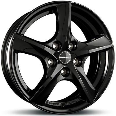 Диски на авто Borbet TL2 R16 W6.5 PCD5x108 ET50 DIA63.4 Gloss Black