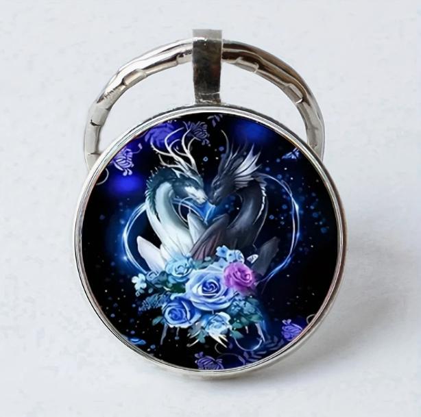 Брелок для ключей Дракон 3х6 см (EG0053-01)