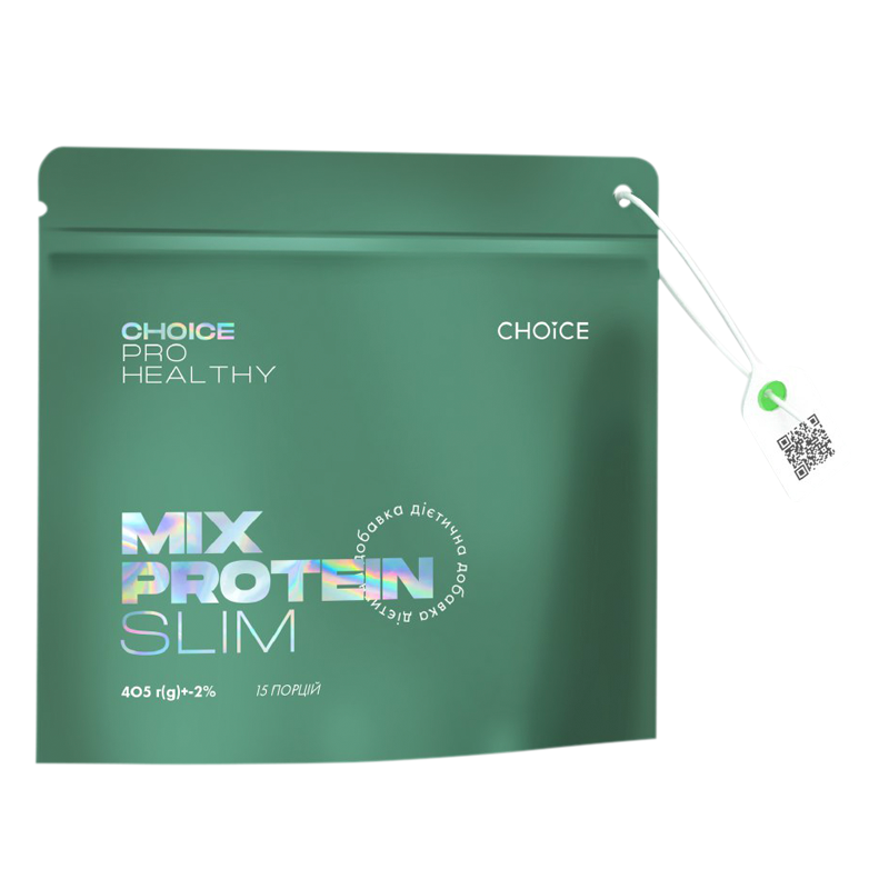 Протеїновий жироспалюючий коктейль Choice Mix Protein Slim 405 г (10170856)
