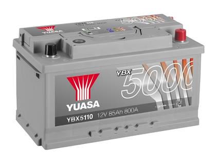 Акумулятор Yuasa YBX5110 12 V 85 Ah 800 A