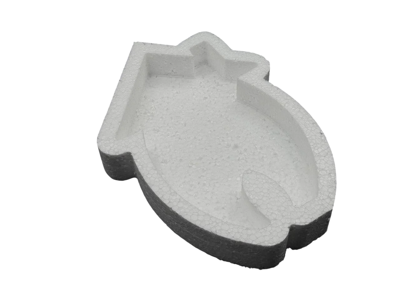 Пенобокс для декорирования пенопластовая заготовка для рукоделия 31х22 см Белый (PNB-099)