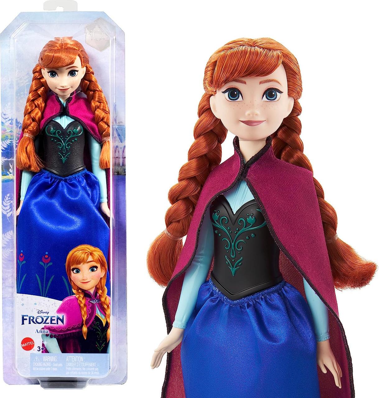 Кукла Disney Frozen Anna Fashion Doll HLW49 - фото 6