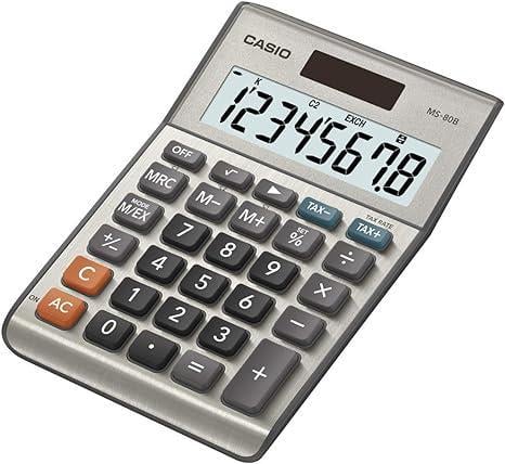 Калькулятор настільний Casio MS-80B Чорний