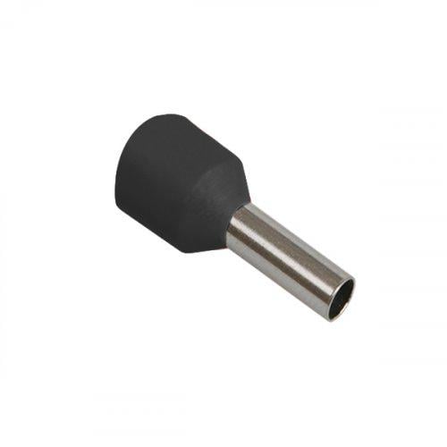 Накінечник ізольований УЕК Е6012 6 мм2 гільза 12 мм 100 шт. Чорний (UGN10-006-06-12-U) Накінечник ізольований УЕК Е6012 6 мм2 гільза 12 мм 100 шт. Чорний (UGN10-006-06-12-U)