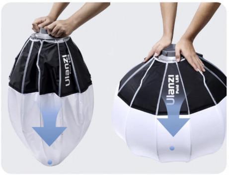 Софтбокс сферический Ulanzi L063 80 см (2537123889) - фото 2 Софтбокс сферический Ulanzi L063 80 см (2537123889) - фото 2