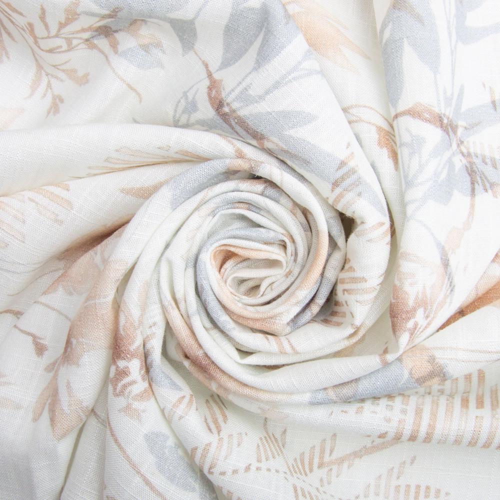 Ткань костюмно-платьяная лен с вискозой София 180 г/м2 140 см (26435)