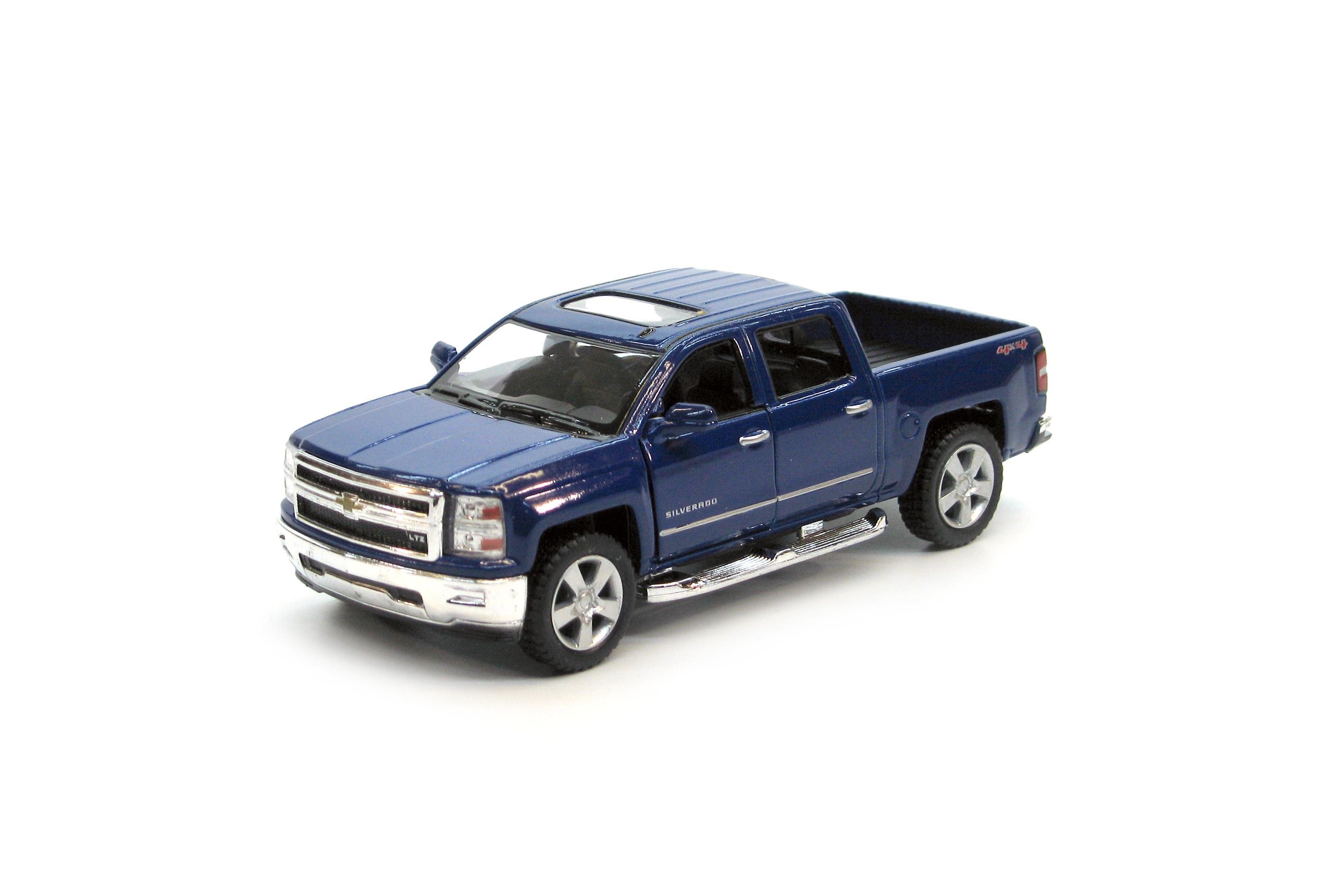 Машинка Kinsmart KT5381W металлическая Chevrolet Silverado 2014