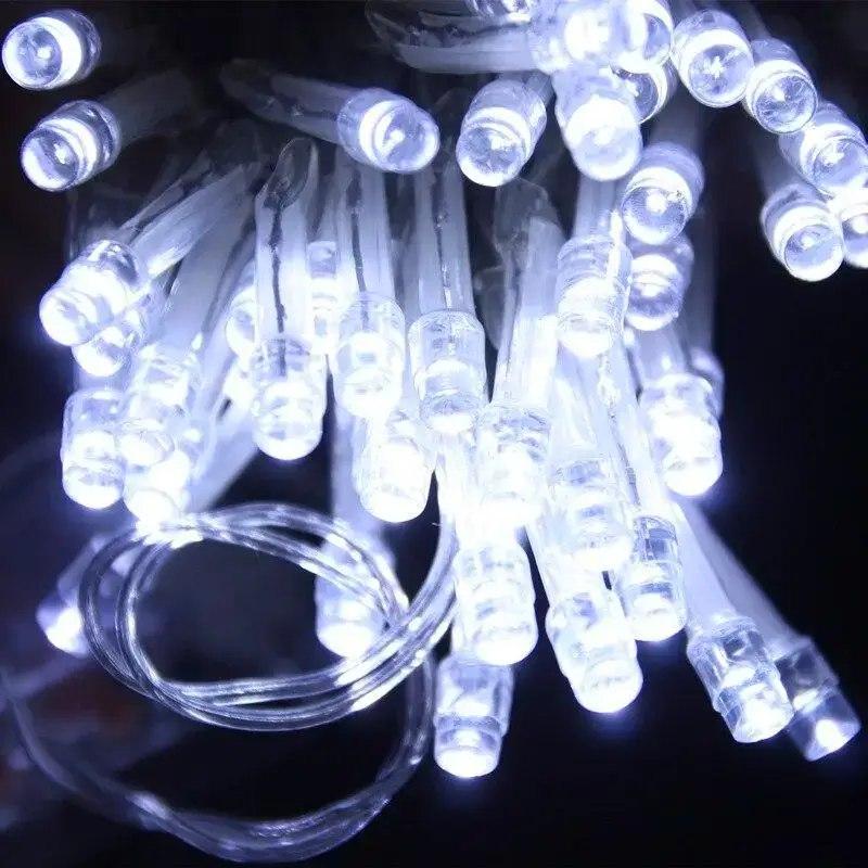 Гірлянда світлодіодна Нитка 45 м 800 Led Холодний білий (2022678634) - фото 4 Гірлянда світлодіодна Нитка 45 м 800 Led Холодний білий (2022678634) - фото 4