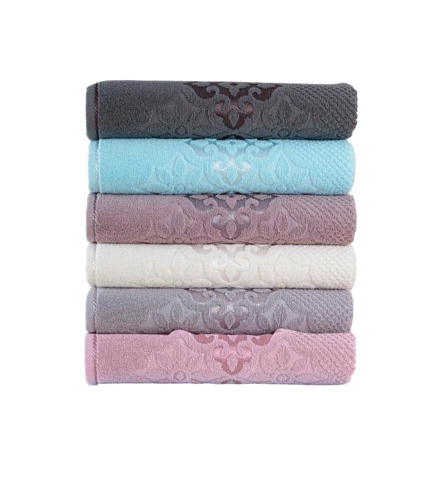 Набор полотенец Gulcan Lux Nilufer Cotton Жаккард 70х140 см 6 шт. (18802823)