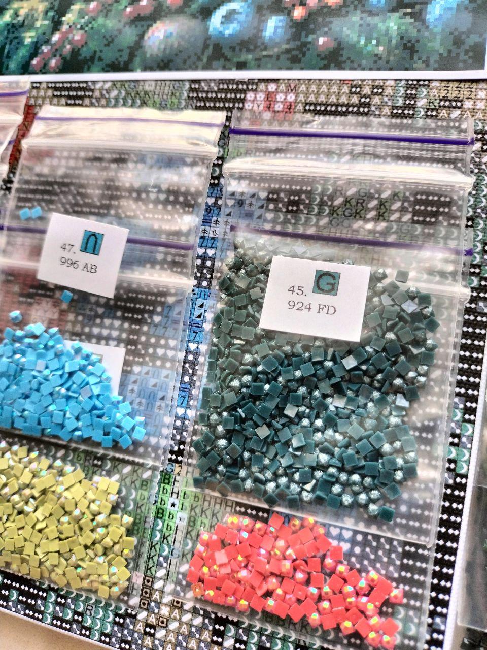 Алмазная мозаика АлМазка Лесная поляна квадратные алмазы без подрамника 40x40 см (АлМ-293) - фото 2 Алмазная мозаика АлМазка Лесная поляна квадратные алмазы без подрамника 40x40 см (АлМ-293) - фото 2