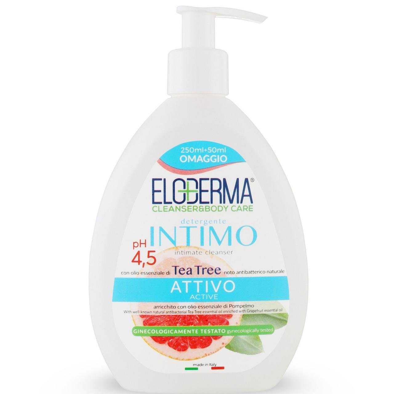 Крем-мило для інтимної гігієни Eloderma Intimate Cleanser Active 300 мл