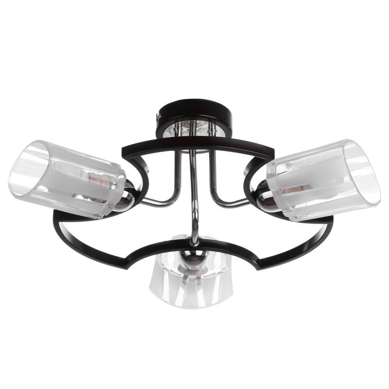 Люстра стельова Brille LK-282S/3 E14 на 3 плафона