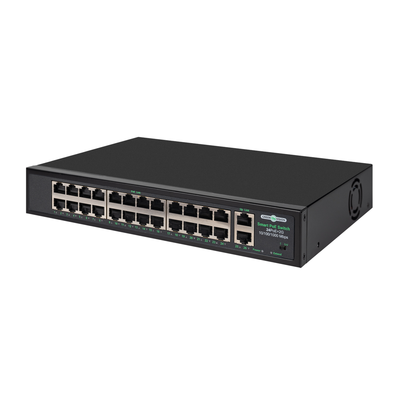 Коммутатор сетевой POE GV-009-D-24+2PG (2479152157) Коммутатор сетевой POE GV-009-D-24+2PG (2479152157)