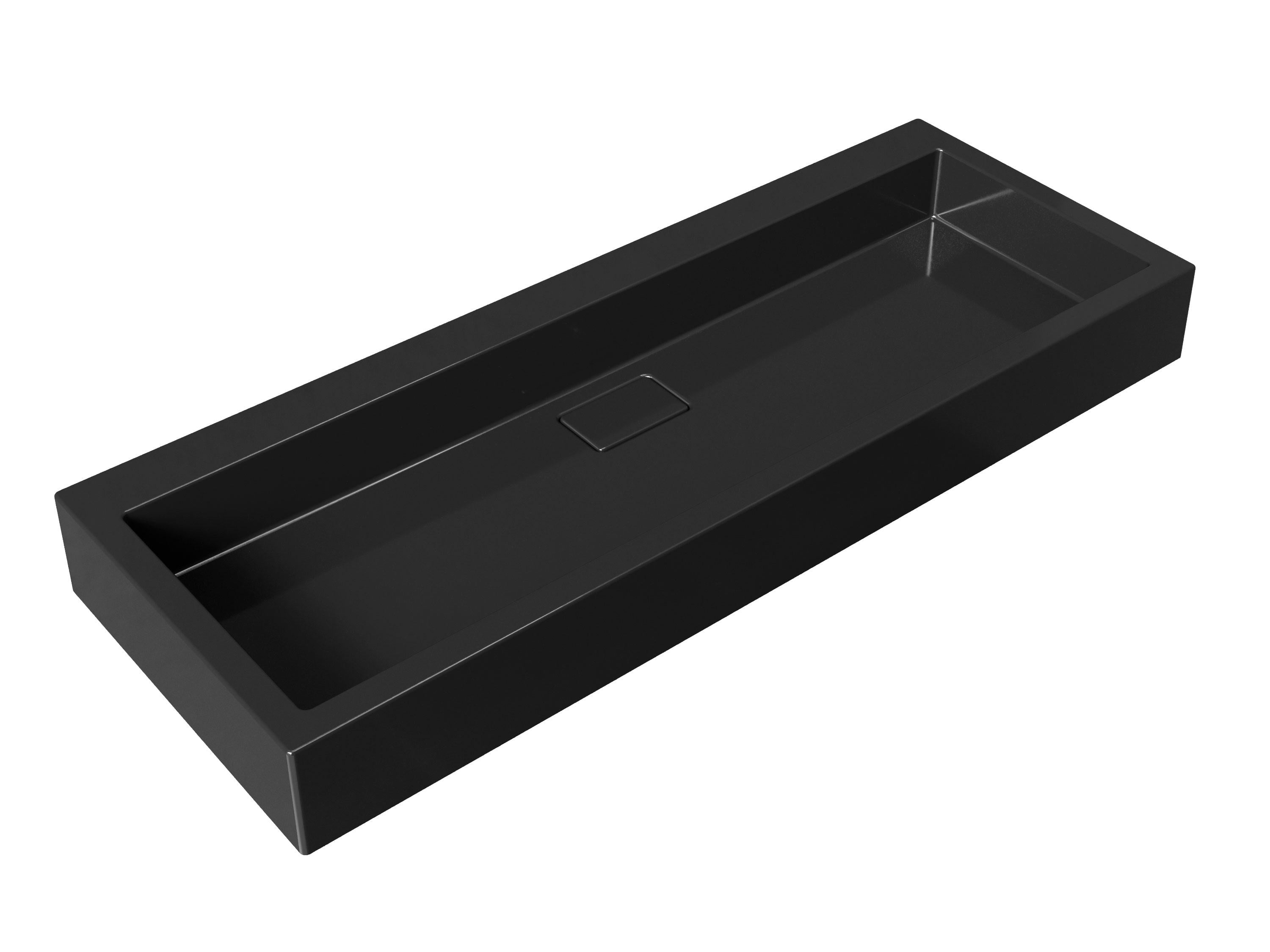 Умывальник накладной Luxor Imperio 120 см Black (35690719)