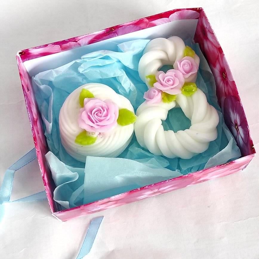 Набор мыла Bila Lileya ручной работы 8 марта (MS-00635)