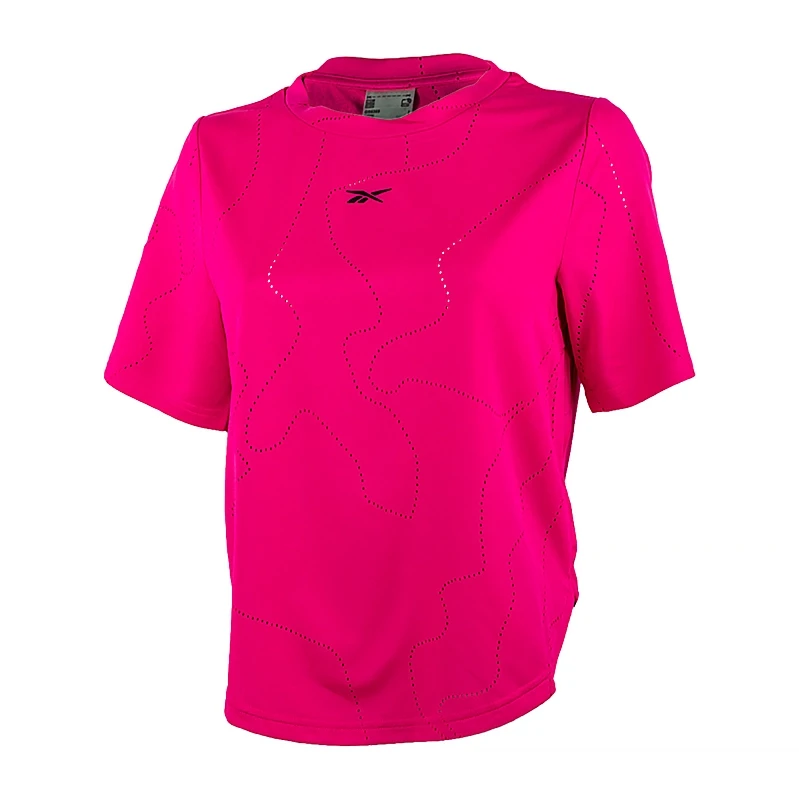 Футболка женская Reebok TS UBF PERFORATED Tee S Розовый (GS6369 S)