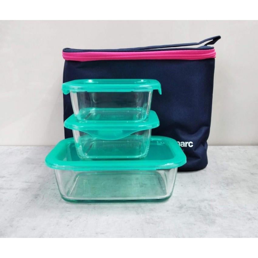 Набір контейнерів Luminarc KEEP'N BOX P8001 820/380/380 мл із сумкою 3 шт. (1386111589) - фото 1 Набір контейнерів Luminarc KEEP'N BOX P8001 820/380/380 мл із сумкою 3 шт. (1386111589) - фото 1