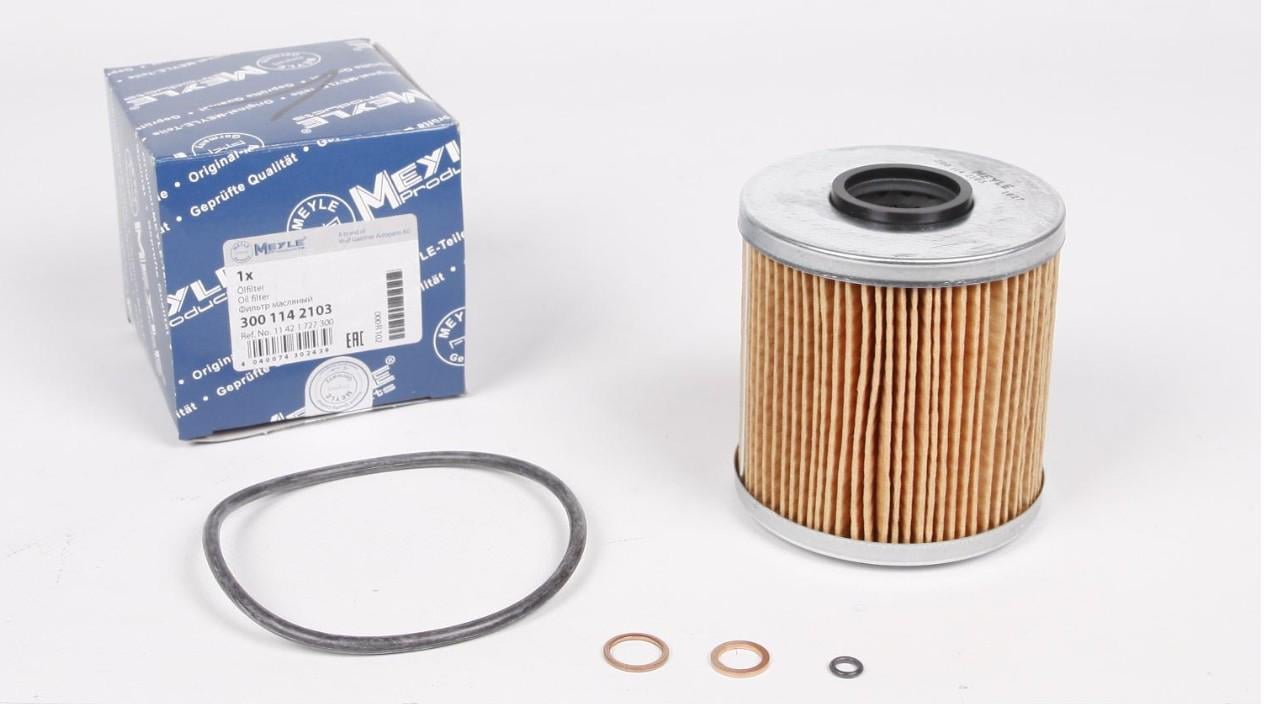 Фільтр масляний Meyle для BMW 3 E30/E36/5 E34 1,6/1,8i- (300 114 2103)