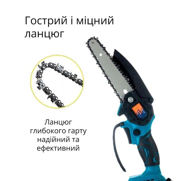 Пила цепная Domotec 24V 6"/15 см - фото 6 Пила цепная Domotec 24V 6"/15 см - фото 6