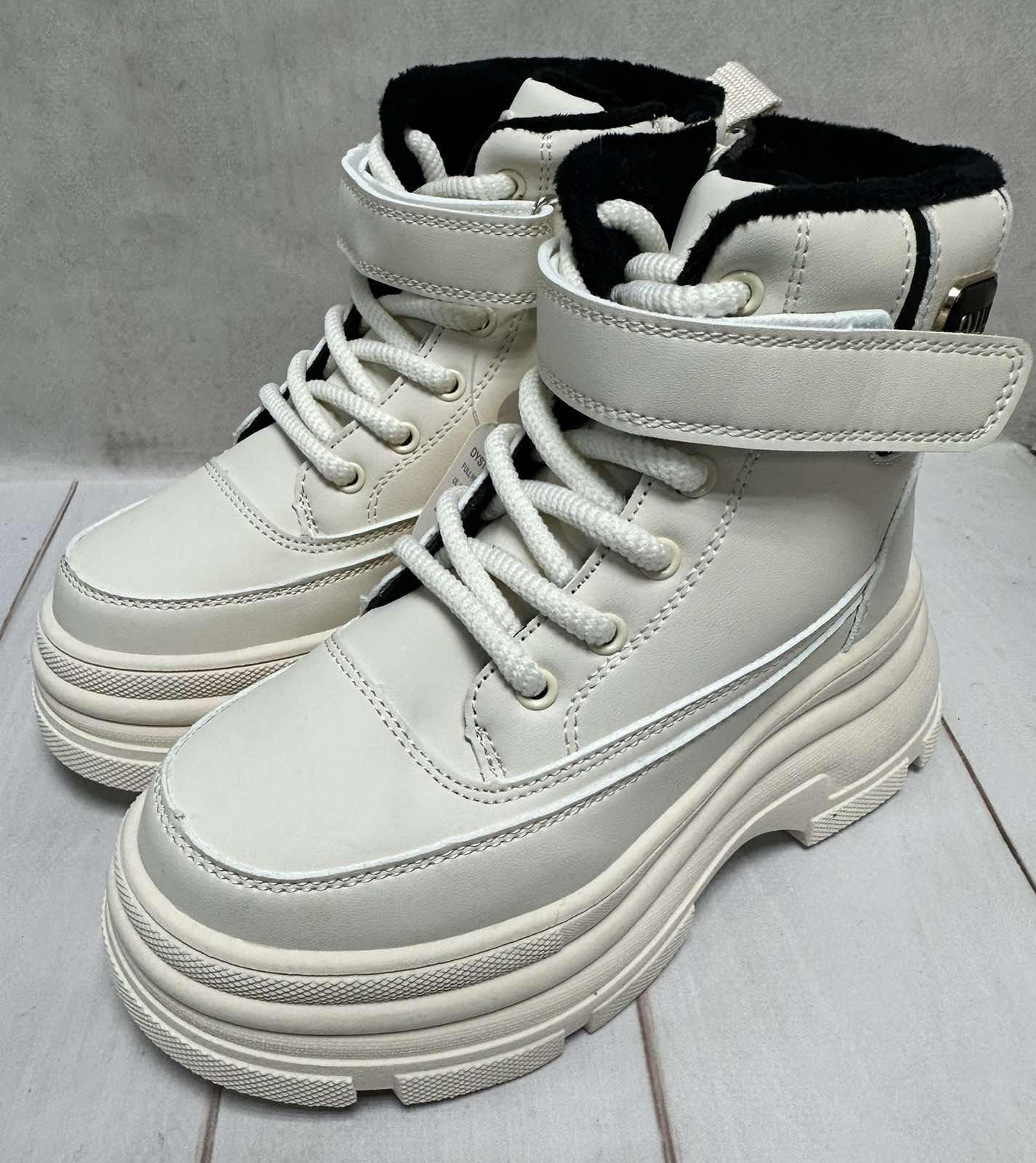 Черевики дитячі Clibee підліткові на овчині р. 32/21 см Білий - фото 5