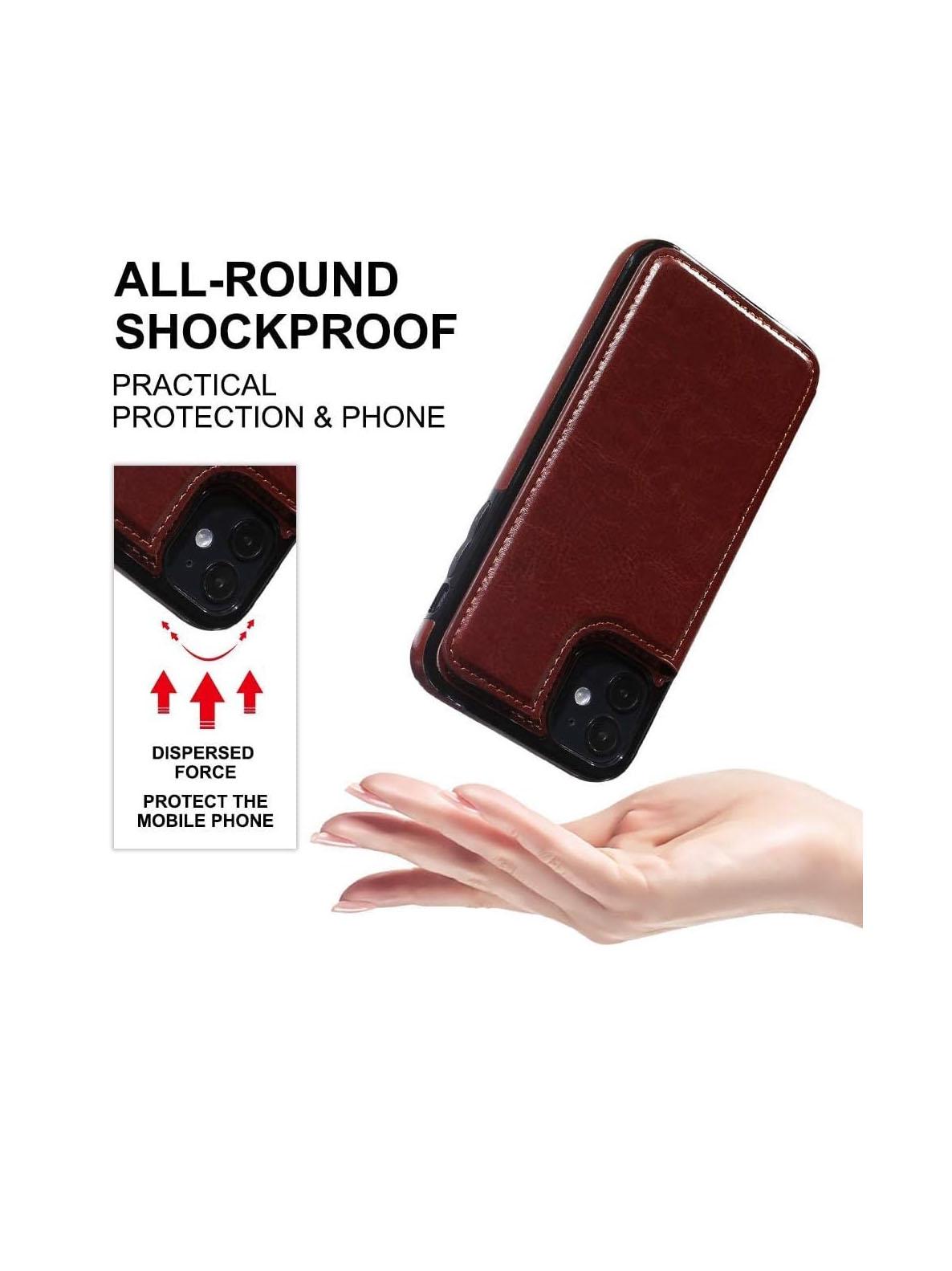 Чехол-кошелек для iPhone 11 pro max Amazon x0021miaqh коричневый - фото 3 Чехол-кошелек для iPhone 11 pro max Amazon x0021miaqh коричневый - фото 3