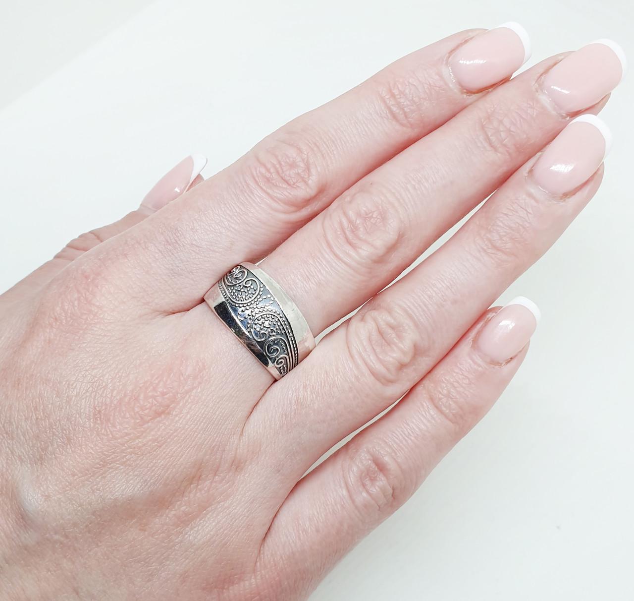 Кольцо серебряное р. 22 4,6 г (1502941627)