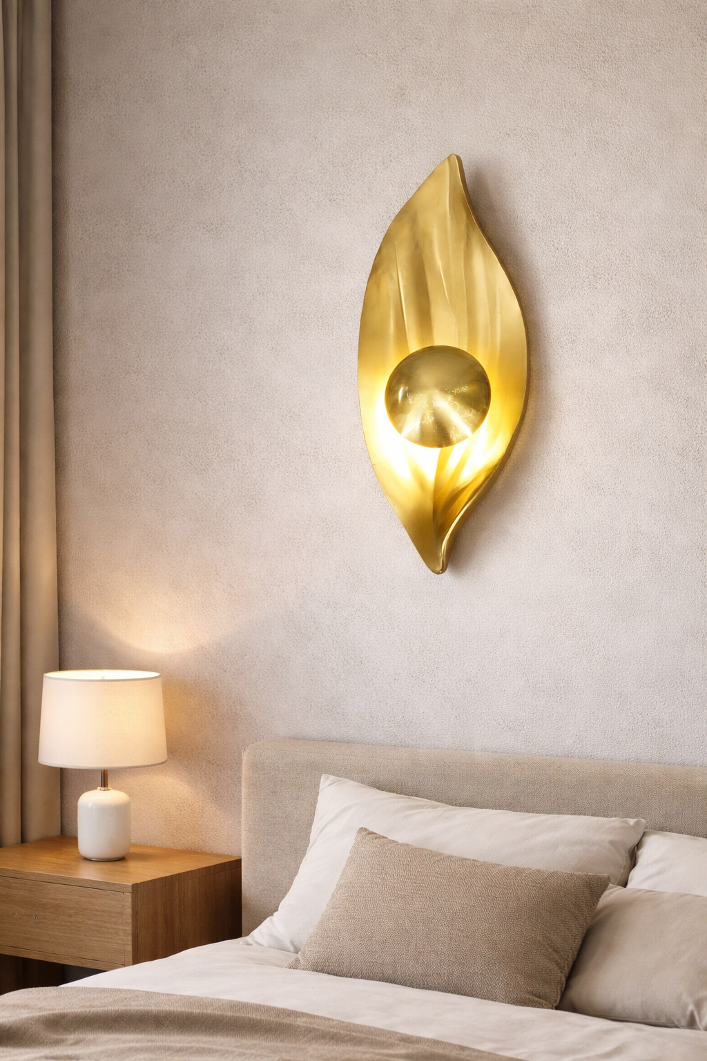 Настінний світильник Amber Soul Led 3 режими 46W (20481/GD)