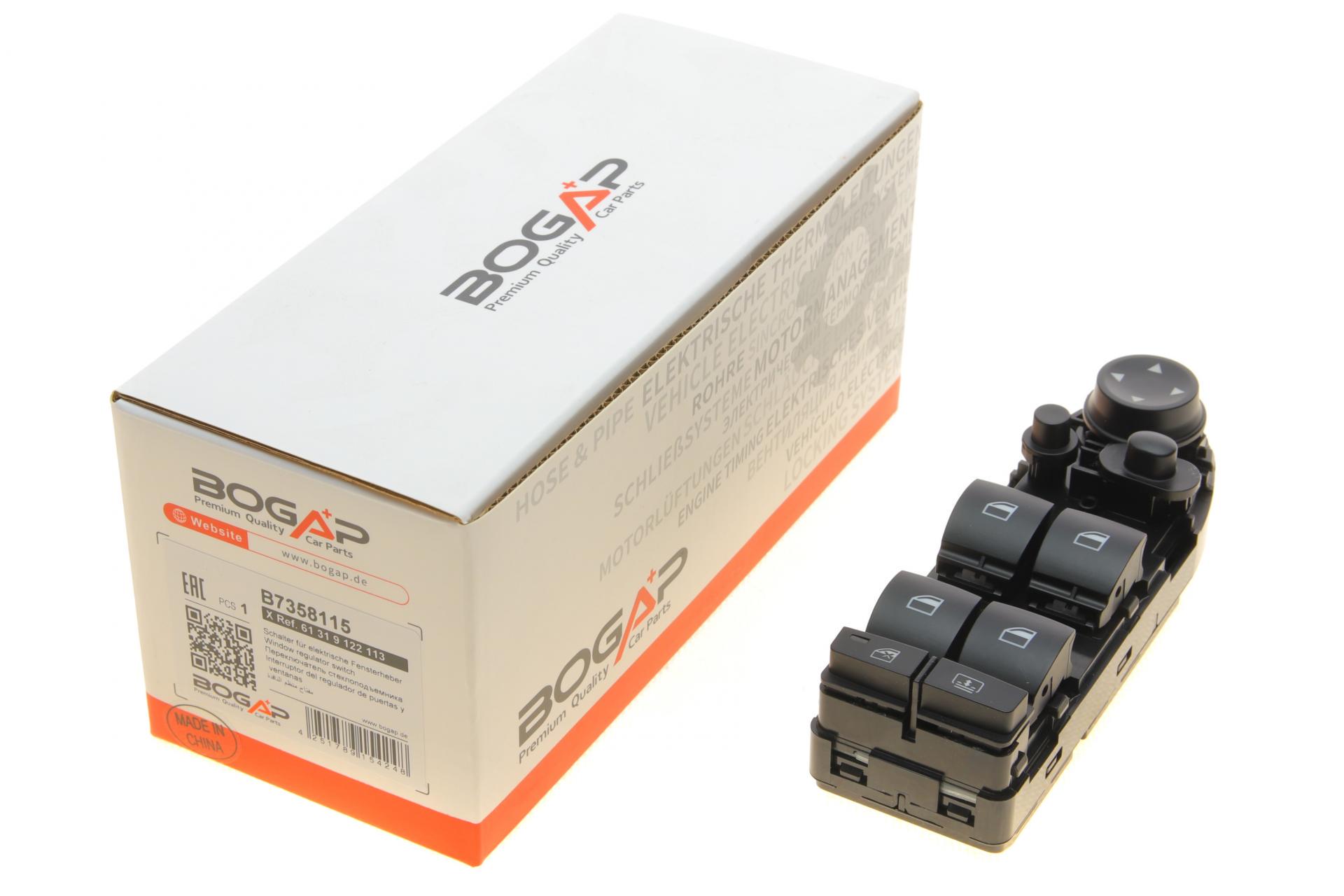 Кнопка стеклоподъемника BOGAP L BMW 5 E60 03-10 M47/M54/M57/N43/N46/N52/N53/N62 блок (B7358115) Кнопка стеклоподъемника BOGAP L BMW 5 E60 03-10 M47/M54/M57/N43/N46/N52/N53/N62 блок (B7358115)
