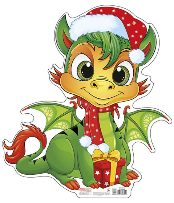 Плакат "Символ 2024 року Дракон"