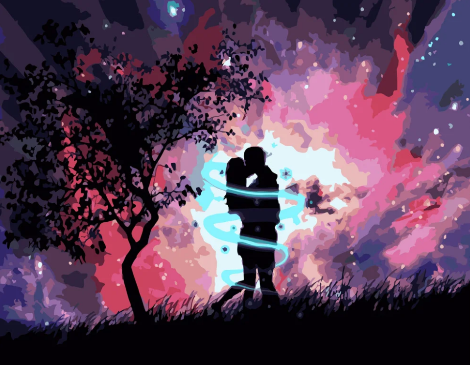 Картина по номерам Strateg Душевное единство 40x50 см (GS400)