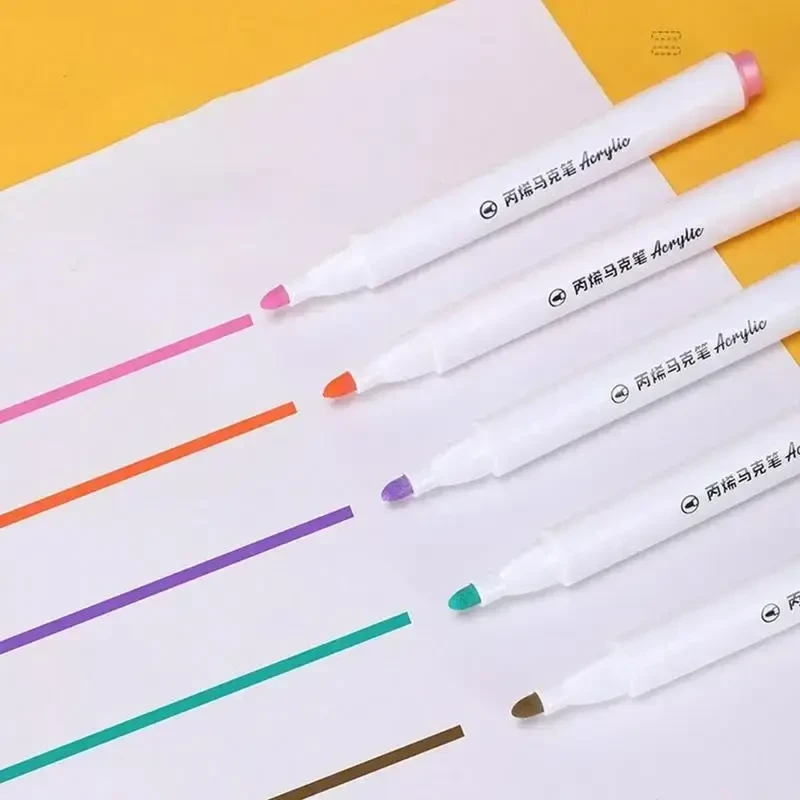 Набор универсальных акриловых маркеров Y04 с кейсом 24 цветов (10029) - фото 6 Набор универсальных акриловых маркеров Y04 с кейсом 24 цветов (10029) - фото 6