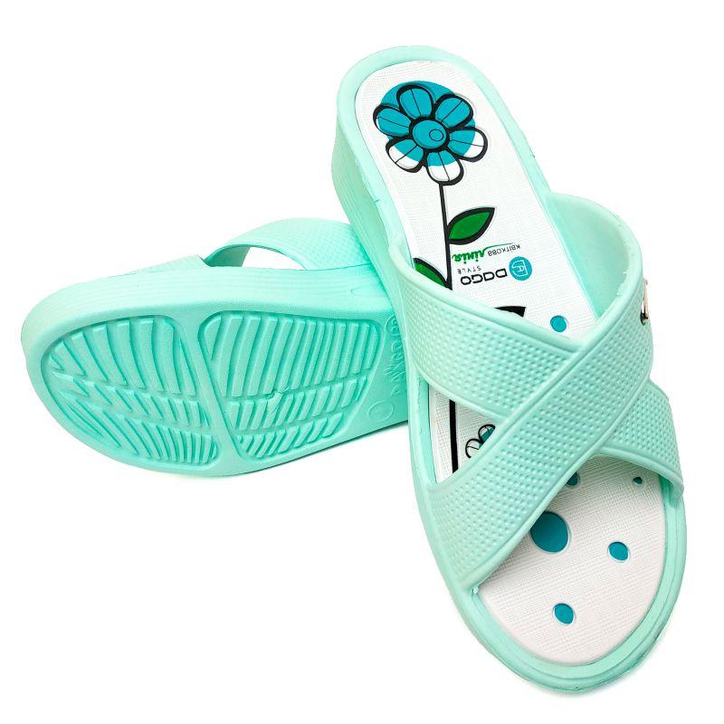 Шлепанцы женские на танкетке Dago 1237 p. 36 23 см Мятный