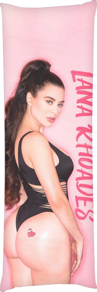 Подушка дакимакура Lana Rhoades 50x150 см (14107028) Подушка дакимакура Lana Rhoades 50x150 см (14107028)