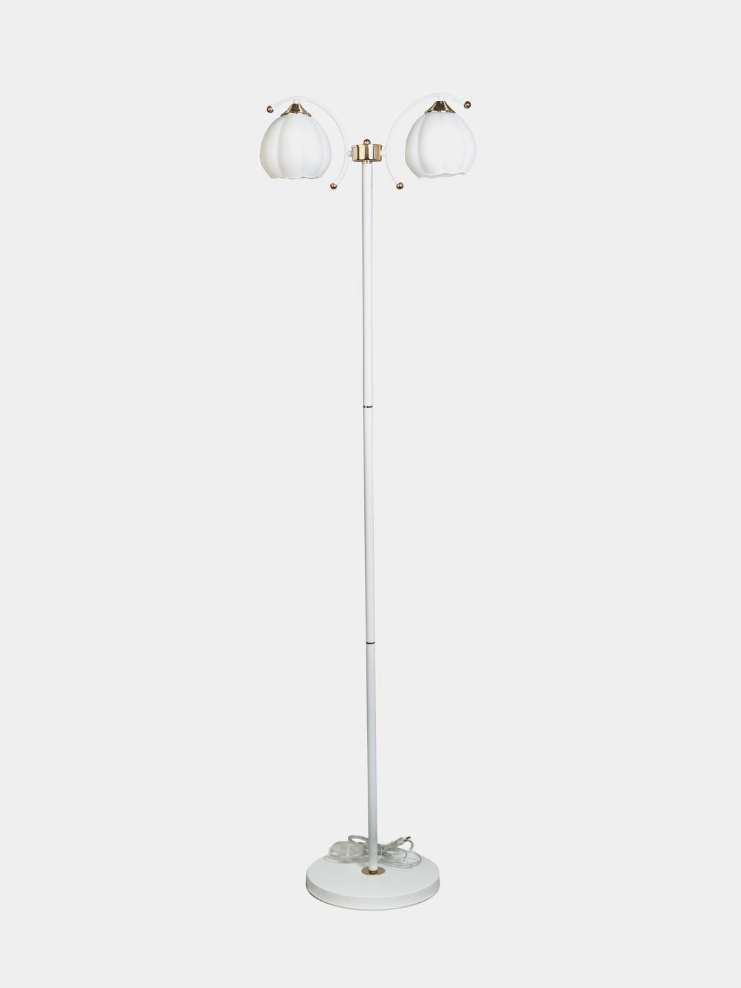 Торшер Brille LK-736F/2 E27 WH/FG (29-464) Торшер Brille LK-736F/2 E27 WH/FG (29-464)