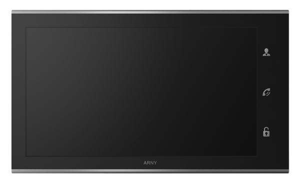 Видеодомофон ARNY AVD-1030 2 MP Black (122006)